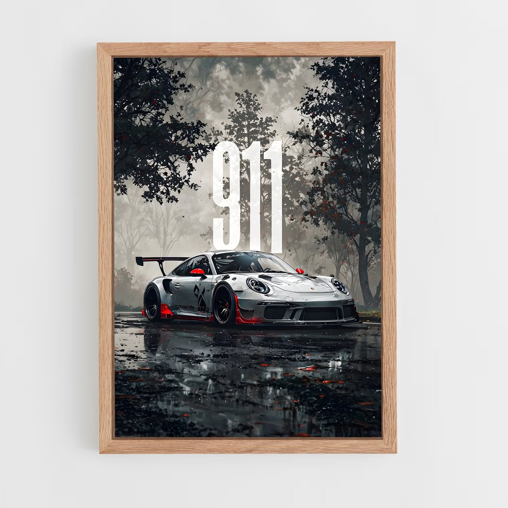 Poster Éclat Révolutionnaire – affiche Porsche (vue 4)